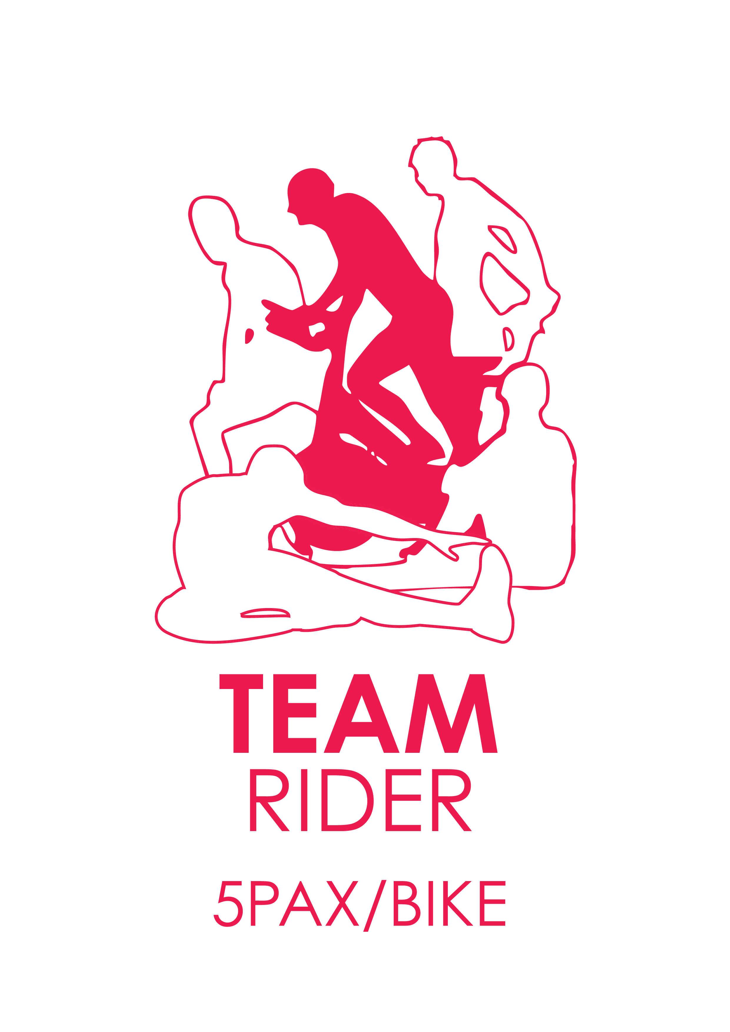 Team of 5 Riders
